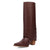 Dingo Womens Urban Cowgirl Brown Leather 15in Fashion Boots