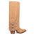 Dingo Womens Urban Cowgirl Natural Leather 15in Fashion Boots