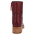 Dingo Mens Banner Wine Leather 7in Ankle Boots