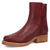 Dingo Mens Banner Wine Leather 7in Ankle Boots