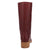 Dingo Mens Dutton Wine Leather 12in Motorcycle Boots