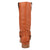 Dingo Mens Rip Russet Leather 14in Motorcycle Boots