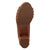 Dingo Womens Echo Wooden Brown Leather Stud Sandals Shoes