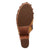 Dingo Womens Mosaic Wooden Multi-Color Leather Stud Sandals Shoes