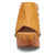 Dingo Womens Free Spirit Wooden Plantain Leather Stud Sandals Shoes
