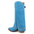 Dingo Womens Howdy Honey Blue Suede 11in Cowboy Boots