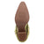 Dingo Womens Howdy Honey Lime Suede 11in Cowboy Boots