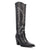 Dingo Womens Diamonds Forever Eagle Black Leather 16in Cowboy Boots