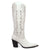 Dingo Womens Diamonds Forever Eagle White Leather 16in Cowboy Boots