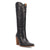 Dingo Womens Rock N Rebel Black Leather 16in Cowboy Boots