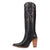 Dingo Womens Rock N Rebel Black Leather 16in Cowboy Boots