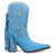 Dingo Womens Star Power Bootie Blue Suede 9in Cowboy Boots