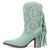Dingo Womens Star Power Bootie Mint Suede 9in Cowboy Boots