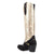 Dingo Womens Take No Bull Black Calf Leather 16in Cowboy Boots