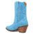 Dingo Womens Tiny Pony Bootie Blue Suede 8in Fashion Boots