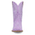 Dingo Womens Tiny Pony Bootie Lavender Suede 8in Fashion Boots