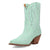 Dingo Womens Tiny Pony Bootie Mint Suede 8in Fashion Boots