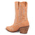 Dingo Womens Tiny Pony Bootie Peach Suede 8in Fashion Boots