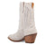 Dingo Womens Tiny Pony Bootie White Suede 8in Fashion Boots