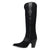 Dingo Womens Yeehottie Black Suede 18in Fashion Boots