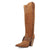 Dingo Womens Yeehottie Camel Suede 18in Fashion Boots