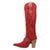 Dingo Womens Yeehottie Red Suede 18in Fashion Boots