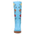Dingo Womens Bloom Blue Leather 14in Cowboy Boots