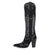 Dingo Womens Double Take Black Suede 18in Cowboy Boots