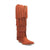 Dingo Womens Wild Child Rust Suede Cowboy Boots