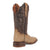 Dan Post Womens Kylo Taupe/Brown Full Quill Ostrich Cowboy Boots