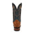 Dan Post Mens Craven Tan/Blue Leather Cowboy Boots