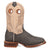 Dan Post Mens Tusker Trail Black/Bone Leather 11in Cowboy Boots