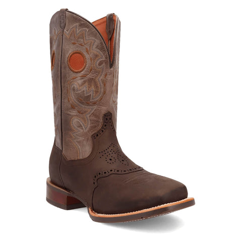 Dan Post Mens Barnaby Brown Leather Cowboy Boots