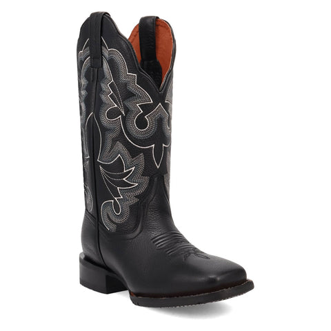 Dan Post Womens Lizzie Tan/Bone Leather 12in Cowboy Boots