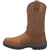 Dan Post Mens Tan Work Boots Leather Round Toe