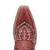 Dan Post Womens Mesa Red Leather Cowboy Boots