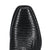 Dan Post Mens Ringold Black Lizard Cowboy Boots