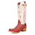 Dan Post Womens Adelaide Red/White Leather Cowboy Boots