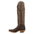 Dan Post Womens Prairie Dancer Brown Leather 18in Fringe Cowboy Boots