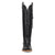 Dan Post Womens Heartland Black Leather 18in Zip Cowboy Boots