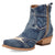 Dan Post Womens Stardust Bootie Blue Denim 6in Ankle Boots