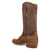 Dan Post Mens Gauge Brown Full Quill Ostrich 13in Cowboy Boots