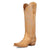 Dan Post Womens Grace Tan Leather 15in Cowboy Boots