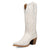 Dan Post Womens Mila White Leather 13in Cowboy Boots