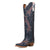 Dan Post Womens America 250 Blue Leather 18in Cowboy Boots