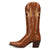 Dan Post Womens Marsala Whiskey Leather 13in Flower Cowboy Boots
