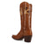 Dan Post Womens Marsala Whiskey Leather 13in Flower Cowboy Boots