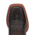 Dan Post Kids Unisex Salina Brown/Turquoise Leather Cowboy Boots