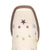 Dan Post Kids Girls Starlett White Multi Leather 8in Cowboy Boots