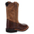 Dan Post Kids Unisex Jet Chocolate/Brown Leather Cowboy Boots